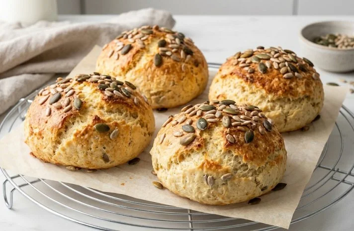 Homemade Spelt Rolls Without Yeast